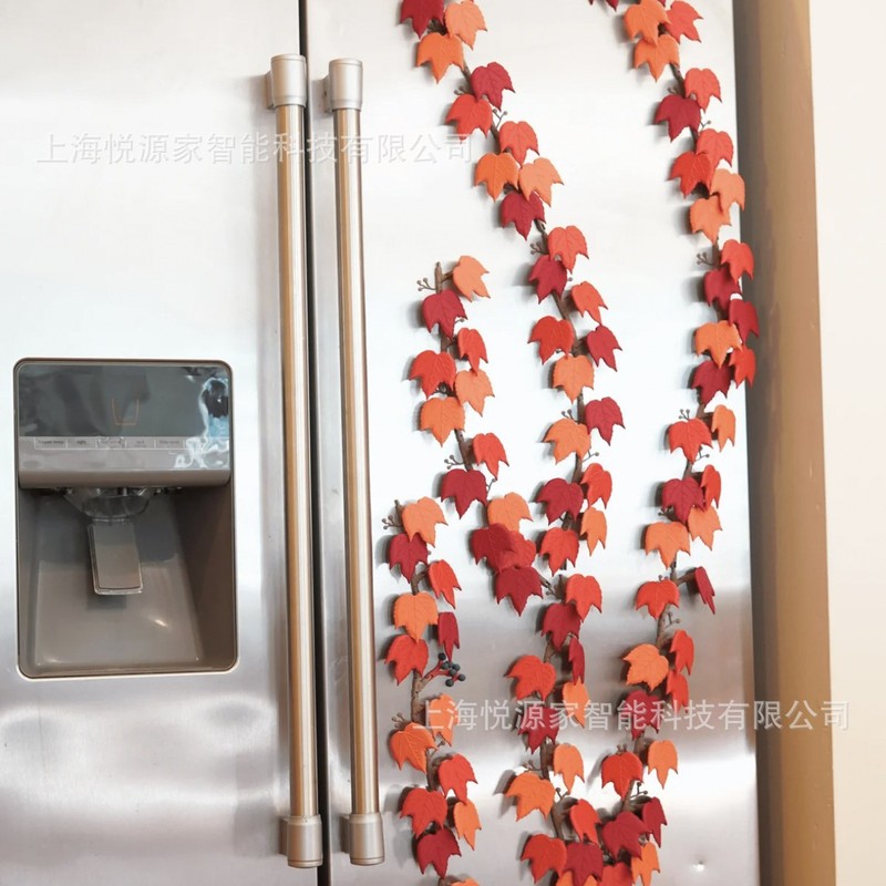 Boston Ivy Fridge Magnet亚马逊新款圣诞节波士顿常春藤冰箱贴|undefined