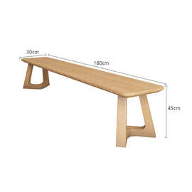佳同北欧实木书桌学习桌家用客厅学生画桌书桌长条桌简约大桌子工