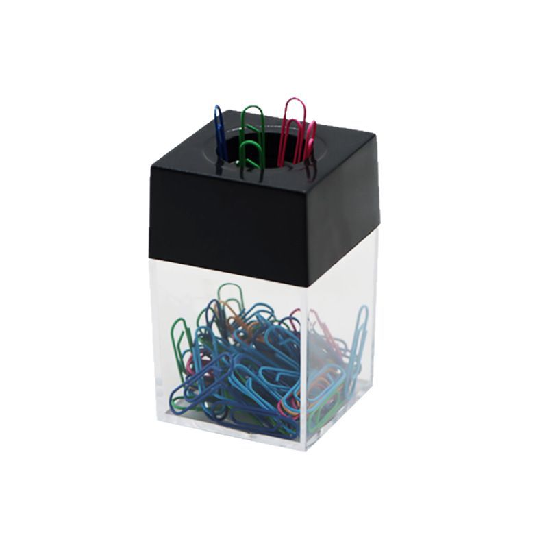 Cartel de almacenamiento de clip magnético de color macarón cuadrado creativo