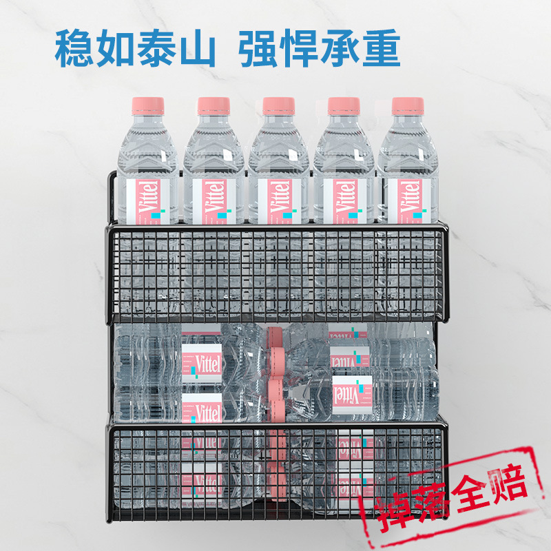 Rack de almacenamiento de baño Baño inodoro ponche libre de pared colgante de baño inodoro toalla rack de almacenamiento artefacto pared