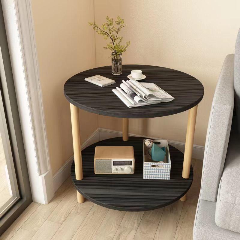 블랙 라스 [60*60*53] 라운드 더블 레이어