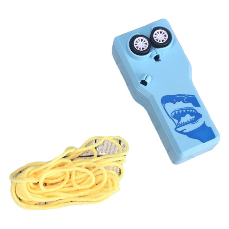 Transfronterizo TikTok popular transmisor de cuerda jugar un perro de lana caminando Red roja cuerda voladora juguete descompresión pequeño juguete