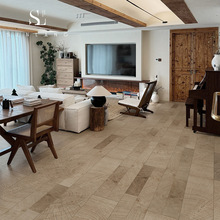 木地板木纹年轮批发家用强化复合复古做旧黑色侘寂风仿古民宿环保