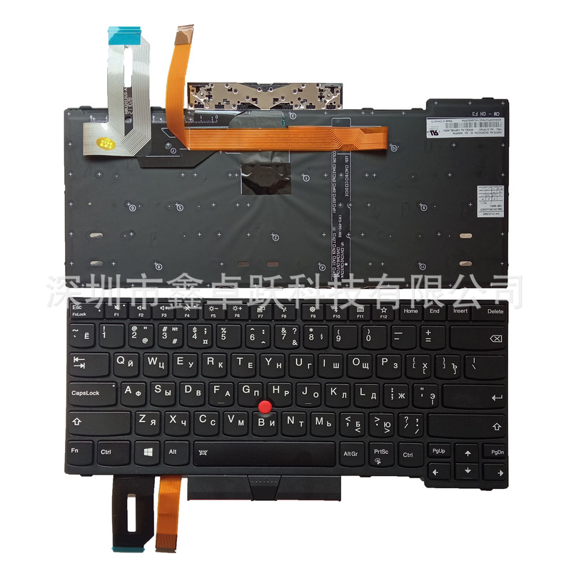 Suitable for Lenovo E480 L480 T480S L380 L390 R480 E490 E490S notebook keyboard