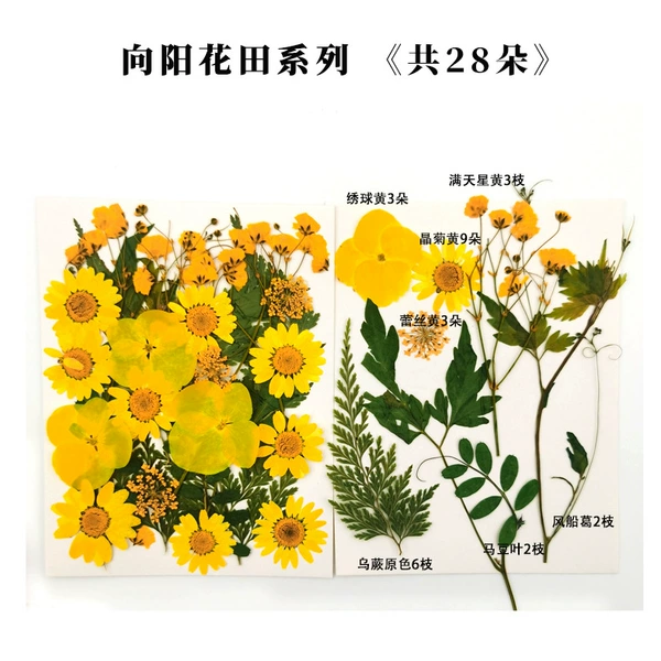 Flower materials-28 pieces G type-it is recommended to make 9 bookmarks