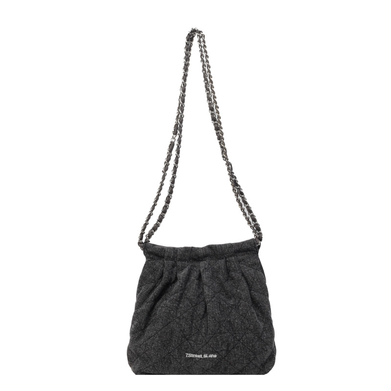 Bolso de mezclilla súper caliente popular de este año para mujer 2024 nuevo bolso de hombro de cadena de todo fósforo de verano bolso de moda