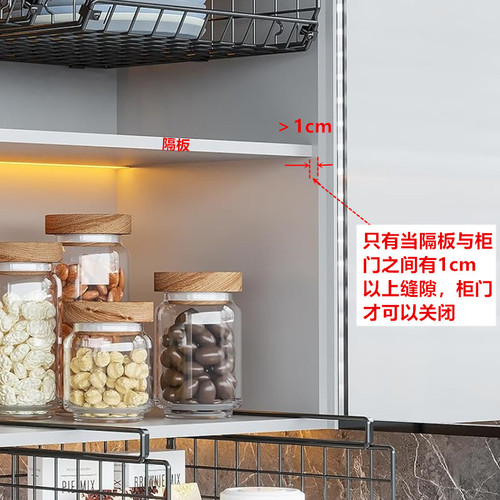Japanese hanging basket wardrobe storage clothing storage rack kitchen partition storage rack dormitory partition storage rack hanging basket