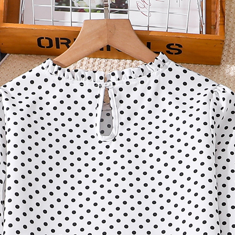 Mädchen Langarmshirt Und Weite Hose Set Für Den Herbst Mädchen_voghion.com