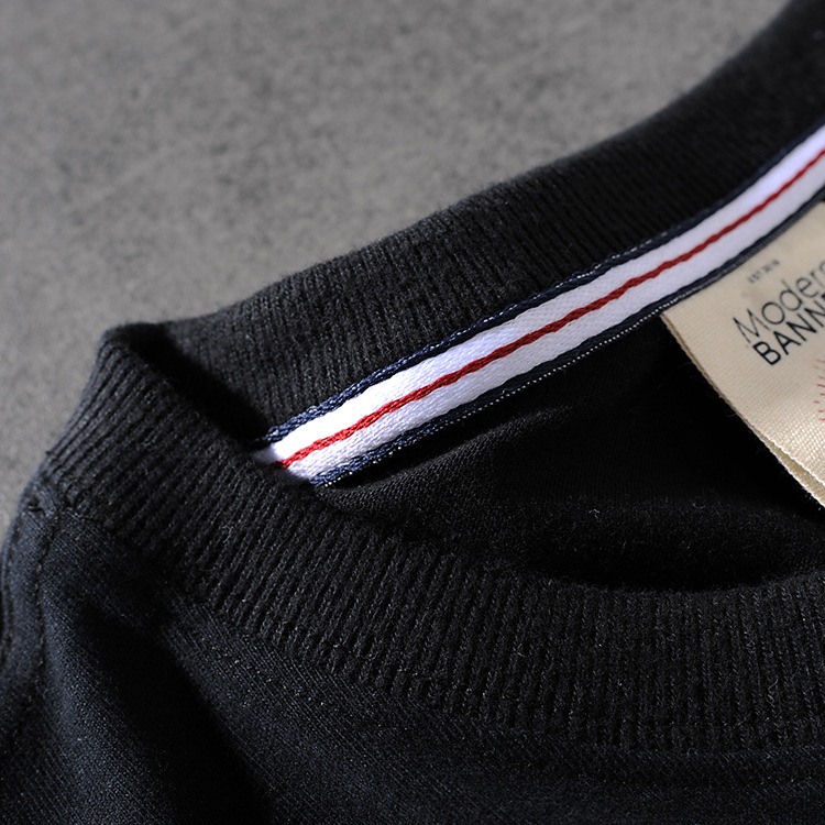 Modern banner spring/summer new American-style hair-grinding men's round-necked short-sleeved T-shirt youth half-sleeve M616 30