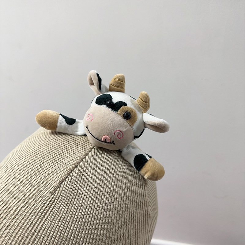 Cubierta de casco de esquí de dibujos animados lindo personalidad cálida placa única cubierta de casco de doble placa bicicleta muñeca cubierta decorativa a prueba de viento