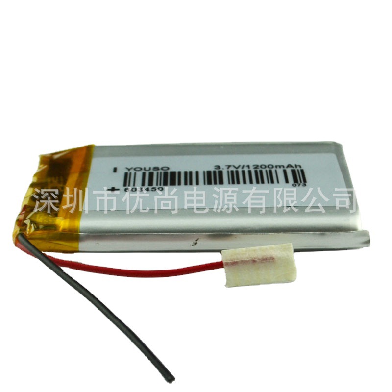 ҹ603450ۺ﮵3.7V1200mAhߵعŻ