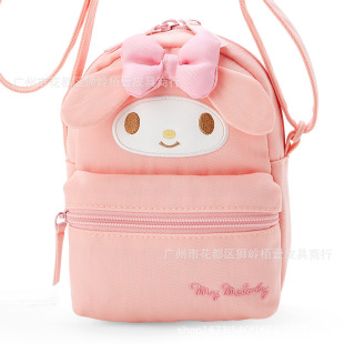 Japan New Sanrio Cartoon Cute Mobile Phone Bag Small Fashion Girl Heart Shoulder Bag Creative Crossbody Bag Trendy