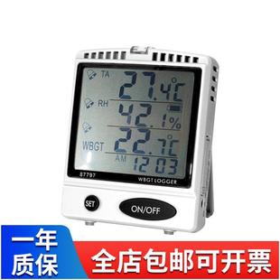 Hengxin Az87797 Desktop Wbgt Temperature and Humidity Recorder Sd Card with Alarm Recorder