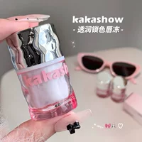 Kakashow полупрозрачный блеск для губ с фиксацией цвета, увлажняющий, не сушащий, для пухлых губ, не липнет к чашке, корейский блеск для губ.