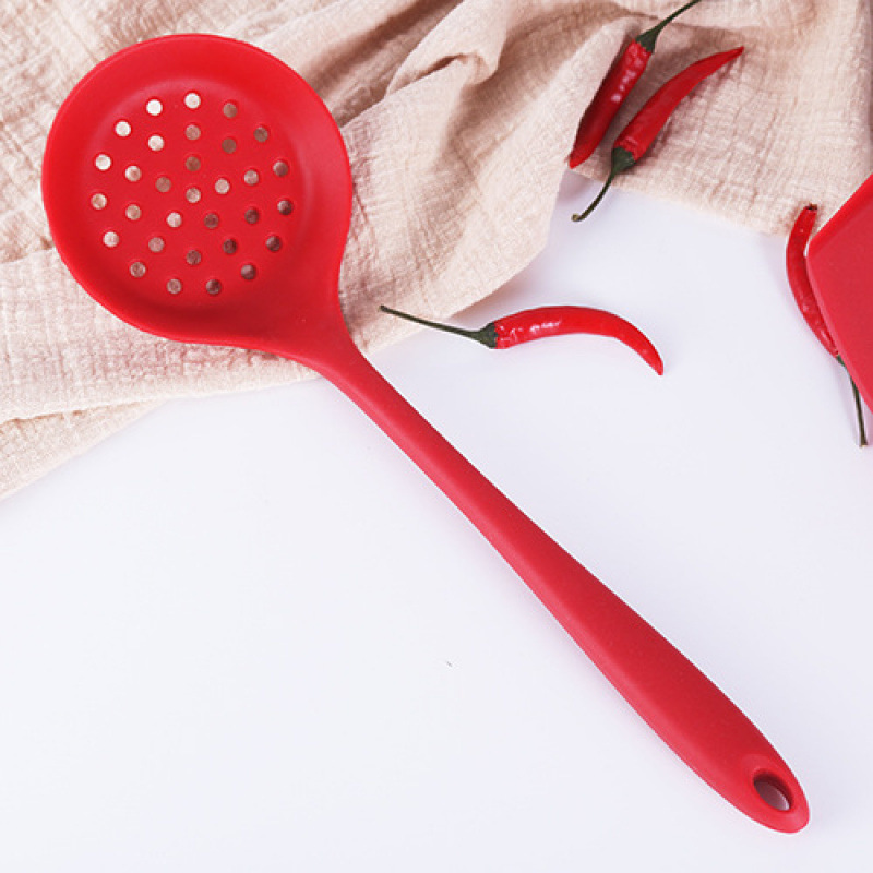 Fabricante de cocina en stock conjunto de cocina antiadherente cocina de goma de silicio de cocina de almacenamiento creativo de cocina marco de cocina de silicona set 7 piezas