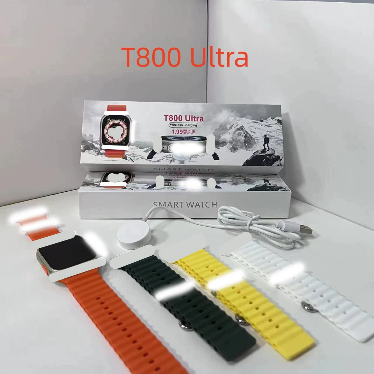 Браслет, беспроводные умные часы, T800, Bluetooth, измеряют частоту сердцебиения, измеряют артериальное давление