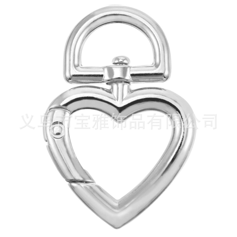 亚马逊热销弹簧圆扣组合diy配件挂件钥匙圈环扣弹簧圈圆形开口环|undefined