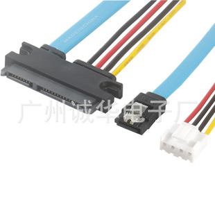 �������CӲ�P�Դ��sata7+15������VH3.96���L��4P�DSATA�Դ��