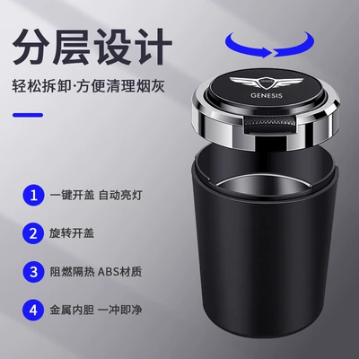 ashtray with cover metal | Car ashtray