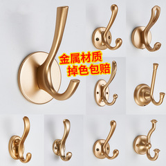 PK7J Room Door-Type Wardrobe Hook – Single Entry Shoe Cabinet & Clothes Hanger, Solid Wood, Heavy-Duty, No-Drill Design for Behind Doors