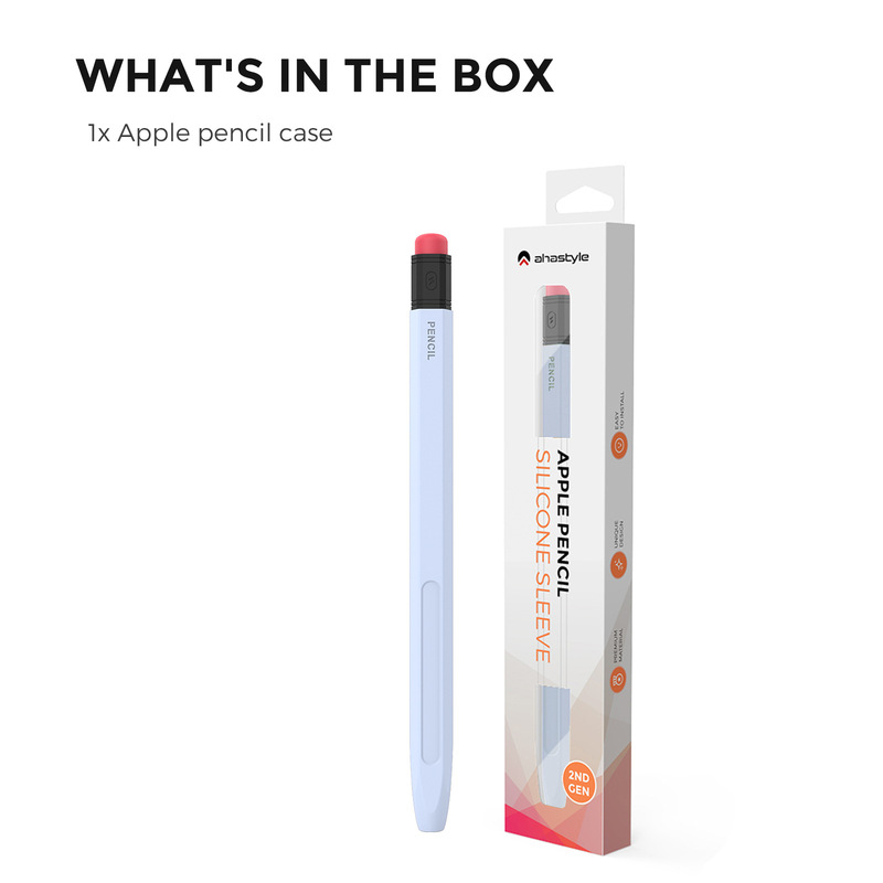 アップルペンのシリコン保護カバーApple Pencil pro & 2世代レトロ鉛筆滑り止めペンカバー|undefined