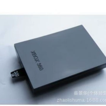 [Совместимо с XBOX360slim новым корпусом для жесткого диска, черный и прозрачный синий корпус для жесткого диска]