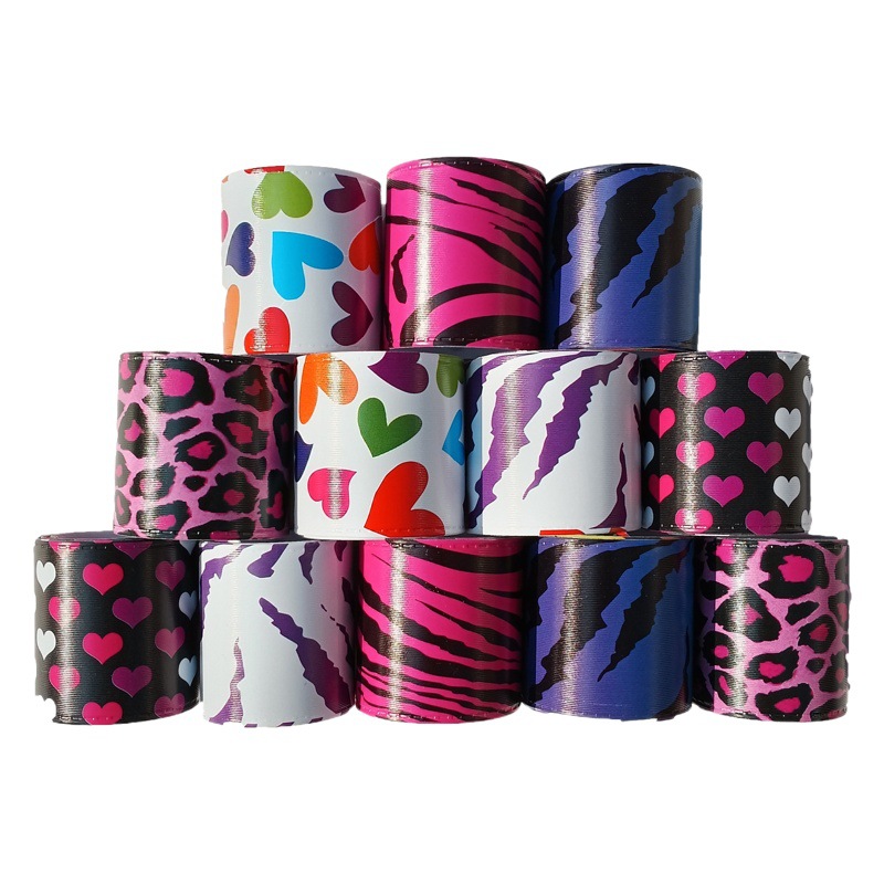 Leopard Print 12 style snap ring bracelet Leopard Print Love niños snap ring bracelet joyería de los niños