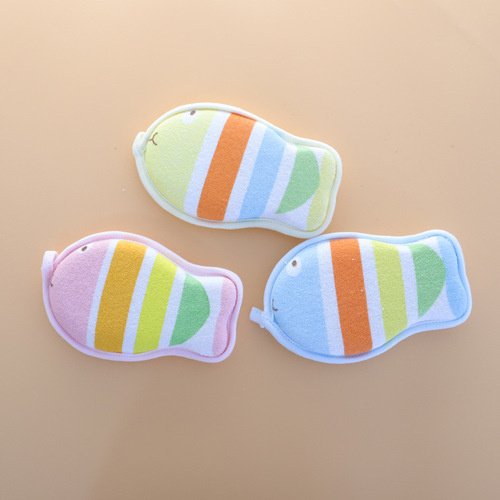 Baby bath cotton baby bath sponge children's bath towel bath ball bath wipe newborn shampoo sponge bath towel