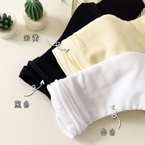 Socks for women in mid-calf summer thin ice socks velvet ice stockings summer pile socks white long socks for women JK socks