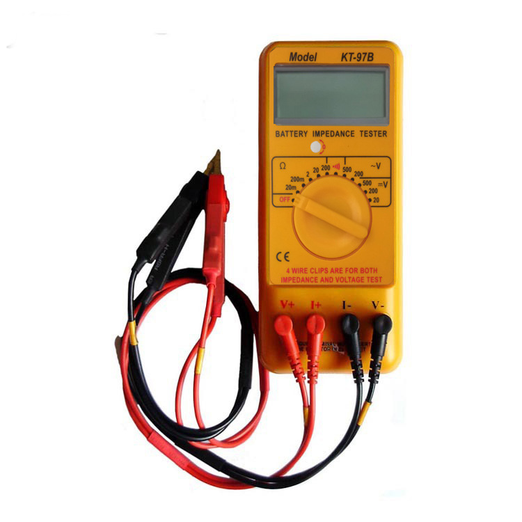 KT-97B电池内阻测量仪蓄电池干电池手机电池汽车电池UPS分析仪