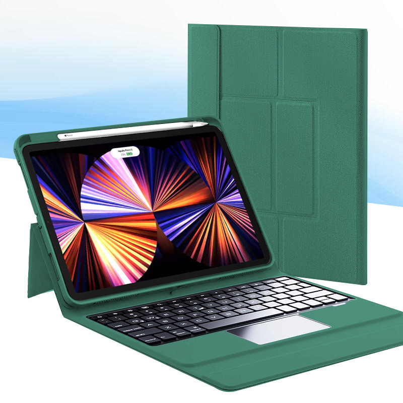 2021 New ipadair5 protective case with Pen slot ipadmini6 protective case keyboard integrated tablet ipad10