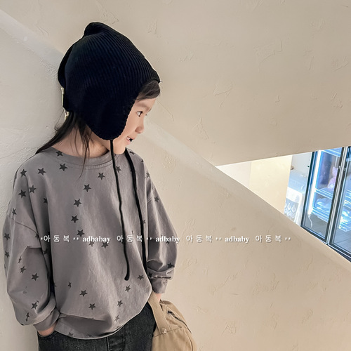 2024 spring new children's clothing children's Korean spring T-shirts long-sleeved bottoming shirts for boys and girls 122551