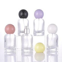 スポット 20ml 30ml 香水詰め替えボトル ポータブル プッシュ式ファインスプレーボトル 大容量 交換用ガラス空ボトル