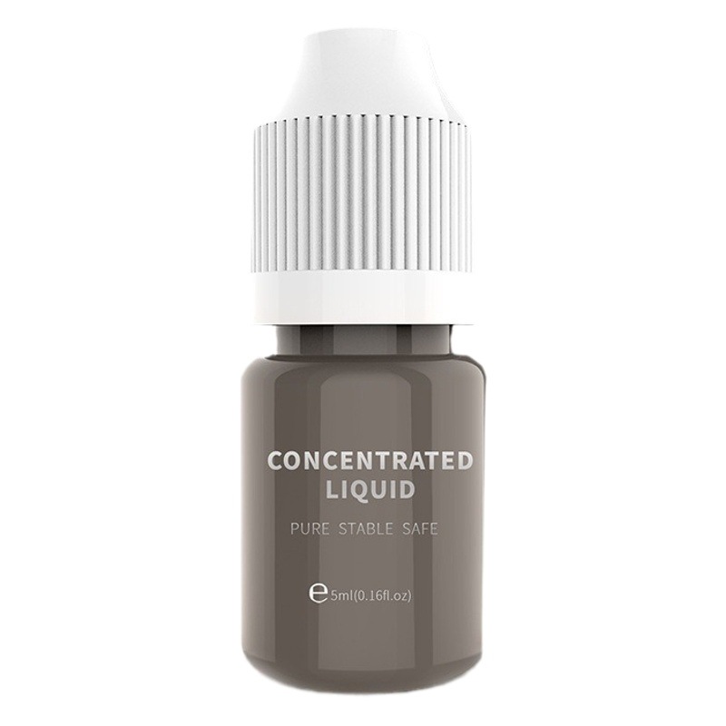 Eyebrow Tattoo Color Pigment Fami Su, Non-Red, Non-Blue, Natural Machine Line Eyebrow Tattoo Liquid Color Sample