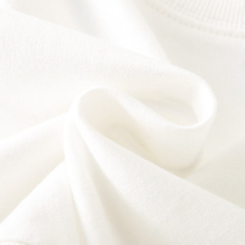 Children's sweatshirt wholesale round neck pure cotton children's clothing long sleeve hooded top plain solid color simple spring and autumn primary school students' upper garment