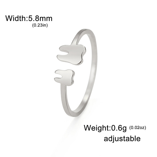 cute fashionable ring stainless steel for men and women