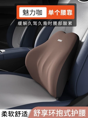 seat lumbar pillow and support | Waist support - srelaxing-lumbar-supportcharming-coffeesingle-pack