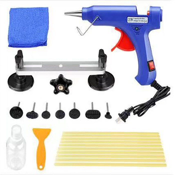 CH厂家跨境 汽车凹陷修复工具套餐钣金凹陷修复拉拔器