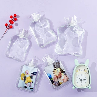定制透明注水热水袋PVC材质暖手宝冷热两用冬季礼品小号暖水袋