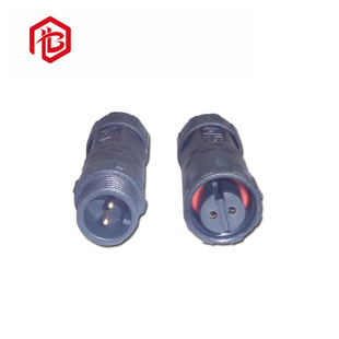 M12 assembly nylon waterproof connector led waterproof connector 2 core brake assembly cable waterproof connector