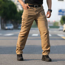 新品IX5战术裤男装户外通勤宽松多口袋耐磨特勤裤男工装裤多用途