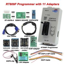 Free Shipping RT809F Serial ISP Programmer with 11 adapters