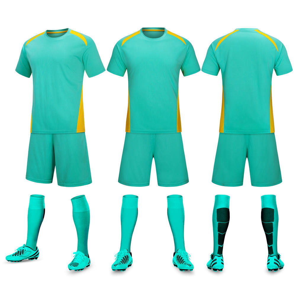 Suit de fútbol camiseta de hombre verano adulto niño juego de mangas cortas ropa de entrenamiento de secado rápido se puede imprimir bordado 6097