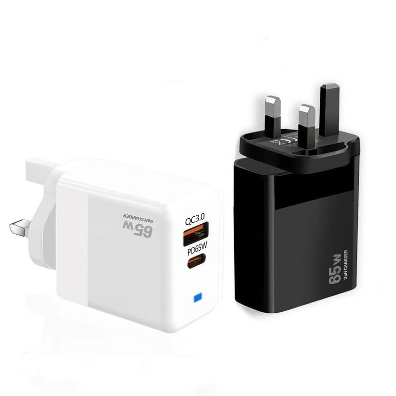 Pd65W Mobile Phone Fast Charging Charger Type-C European, American and British Standard Pd+Usb Suitable for Notebook Multi-Port Charging Head Pd65W Mobile Phone Fast Charging Charger Type-C European, American and British Standard Pd+Usb Suitable for Notebook Multi-Port Charging Head