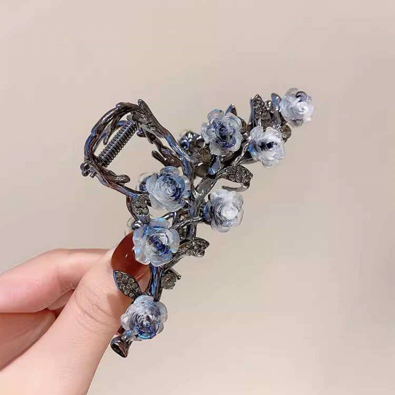 Модный горный чай, crab pin, элегантная подхват для волос, акулa, аксессуар для волос, новая коллекция, стиль легкой роскоши, качественный стиль, яркий запоминающийся стиль