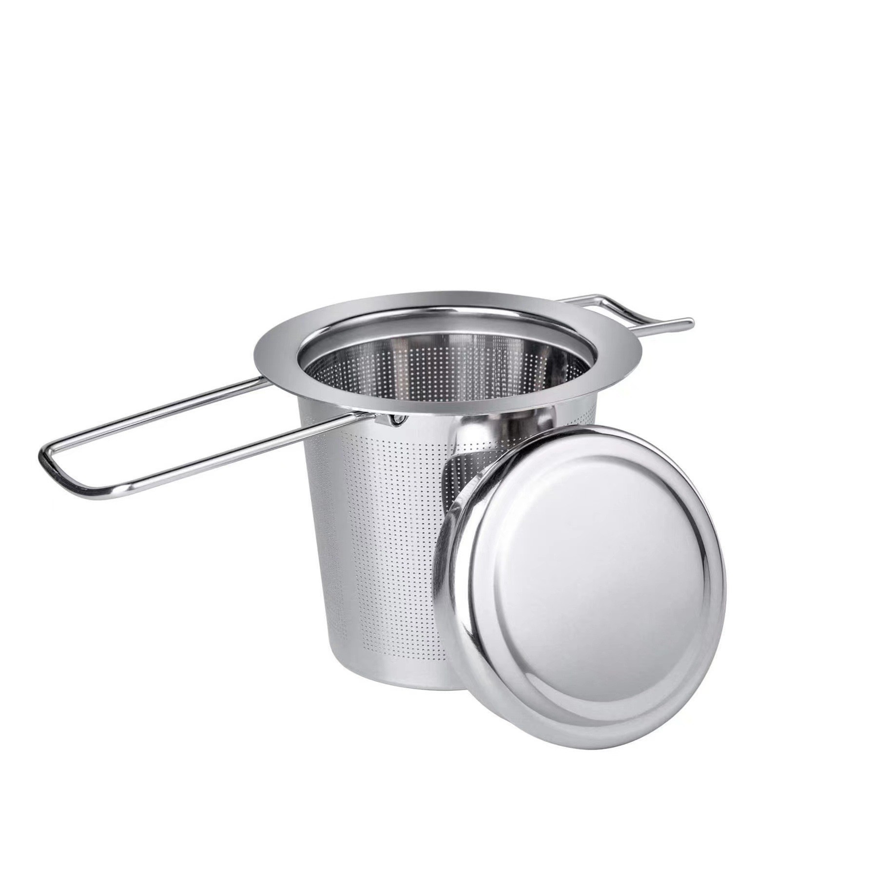 Colador de té 304 colador de té de acero inoxidable fabricante de té de metal colador de té creativo colador de té separador de té juego de té Accesorios