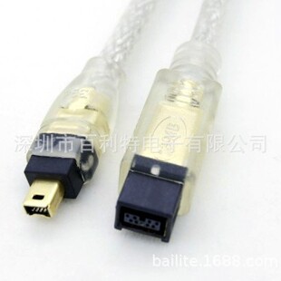 IEEE1394�� 9Pin��4Pin 800�D400 IEEE Firewire Cable ͸��