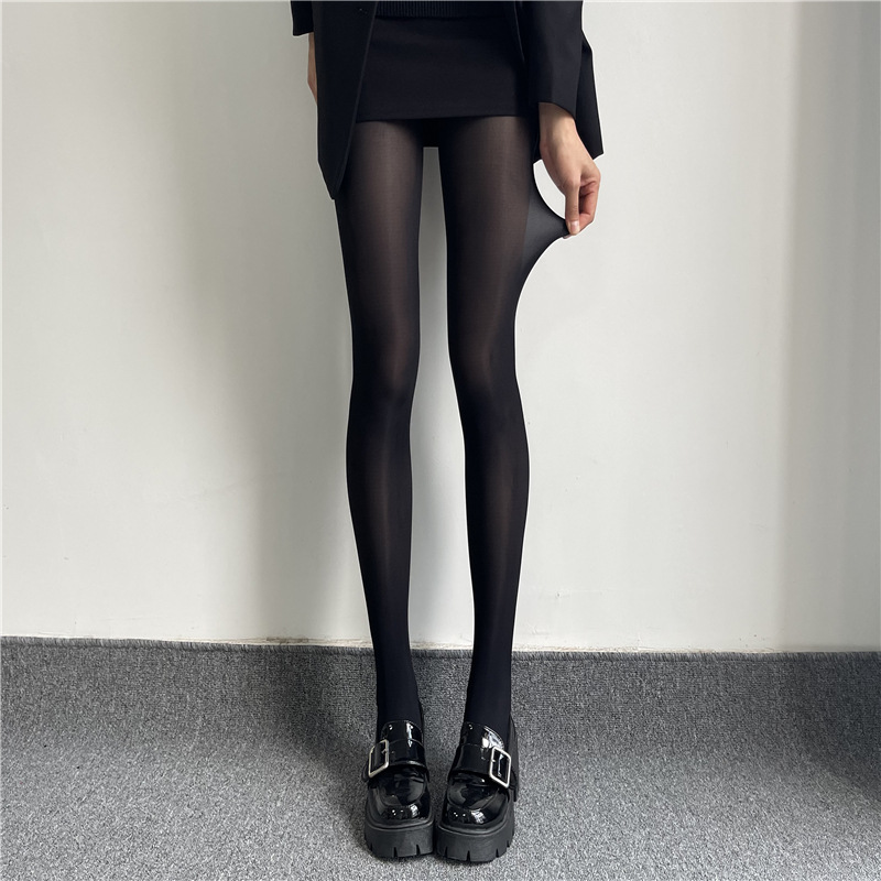 Medias de acero máscara de agua pantimedias suela delgada de mujer antideslizante anti-enganche carne color negro base calcetines al por mayor