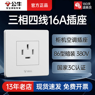 ��ţ�����ľ�16�����{�����Ŀ�16A 3��4��380V�Դ86�����