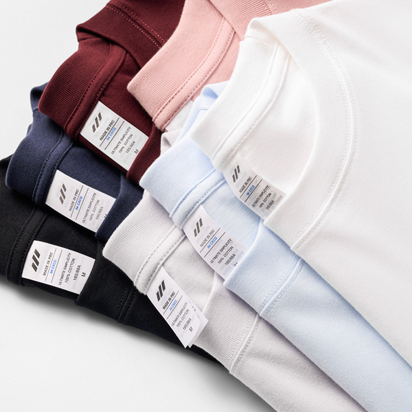 knitted autumn cotton long-sleeve with a round collar